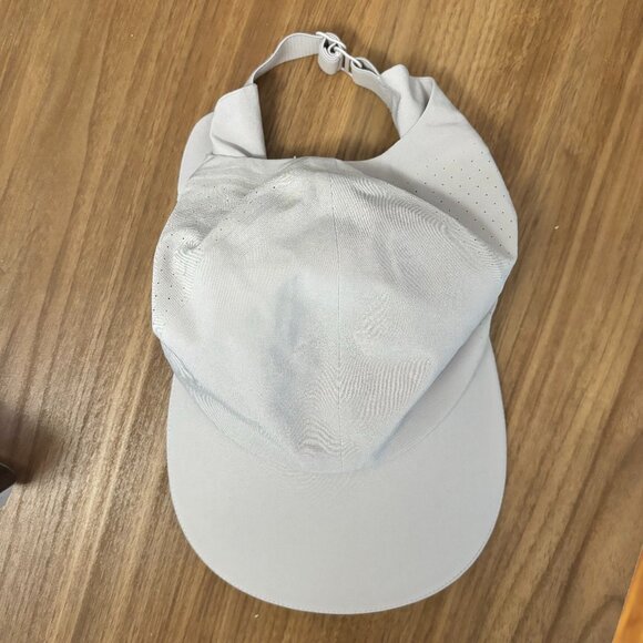 Lululemon Fast and Free Ponytail Running Hat, Vapor/Ice Grey - Picture 5 of 7